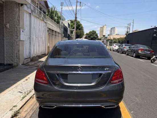 MERCEDES-BENZ-C 180-1.6 CGI AVANTGARDE 16V TURBO GASOLINA 4P AUTOMÁTICO MERCEDES-BENZ-C 180-2015