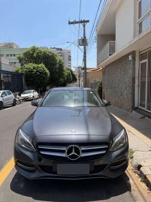 MERCEDES-BENZ-C 180-1.6 CGI AVANTGARDE 16V TURBO GASOLINA 4P AUTOMÁTICO MERCEDES-BENZ-C 180-2015