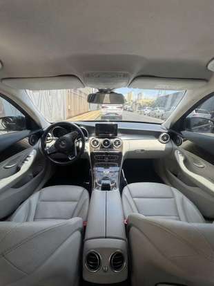 MERCEDES-BENZ-C 180-1.6 CGI AVANTGARDE 16V TURBO GASOLINA 4P AUTOMÁTICO MERCEDES-BENZ-C 180-2015