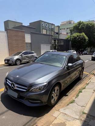 MERCEDES-BENZ-C 180-1.6 CGI AVANTGARDE 16V TURBO GASOLINA 4P AUTOMÁTICO MERCEDES-BENZ-C 180-2015