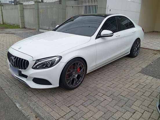 MERCEDES-BENZ-C 180-1.6 CGI EXCLUSIVE 16V TURBO GASOLINA 4P AUTOMÁTICO MERCEDES-BENZ-C 180-2015