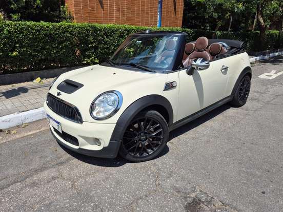 MINI-COOPER-1.6 S CABRIO 16V GASOLINA 2P AUTOMÁTICO MINI-COOPER-2009