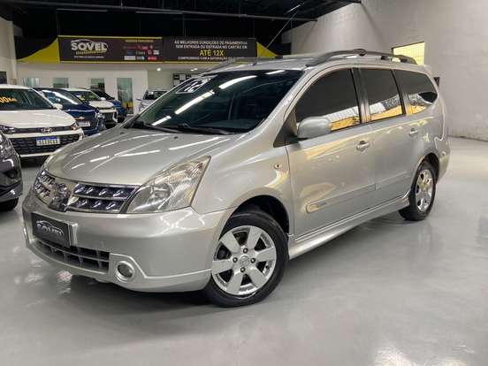 NISSAN-GRAND LIVINA-1.8 SL 16V FLEX 4P AUTOMÁTICO NISSAN-GRAND LIVINA-2011