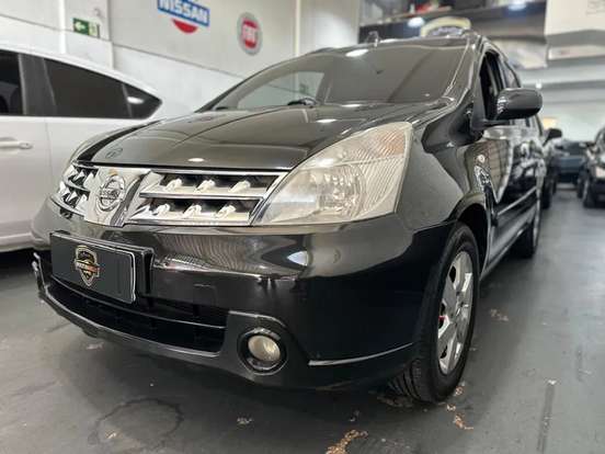 NISSAN-LIVINA-1.8 SL 16V FLEX 4P AUTOMÁTICO NISSAN-LIVINA-2012