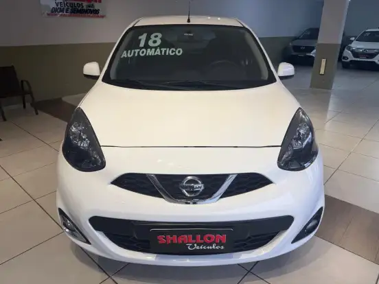 NISSAN-MARCH-1.6 SL 16V FLEX 4P XTRONIC NISSAN-MARCH-2018