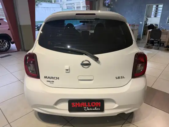 NISSAN-MARCH-1.6 SL 16V FLEX 4P XTRONIC NISSAN-MARCH-2018