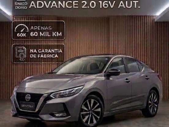 NISSAN-SENTRA-2.0 16V GASOLINA ADVANCE XTRONIC NISSAN-SENTRA-2023