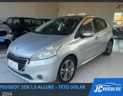 PEUGEOT 208 1.5 ALLURE 8V FLEX 4P MANUAL PEUGEOT 208 1.5 ALLURE 8V FLEX 4P MANUAL