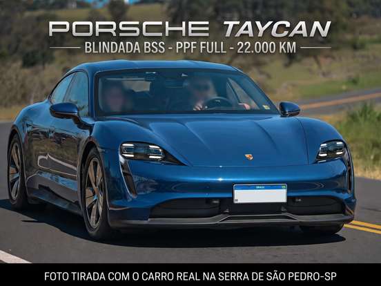 PORSCHE-TAYCAN-ELÉTRICO PORSCHE-TAYCAN-2021