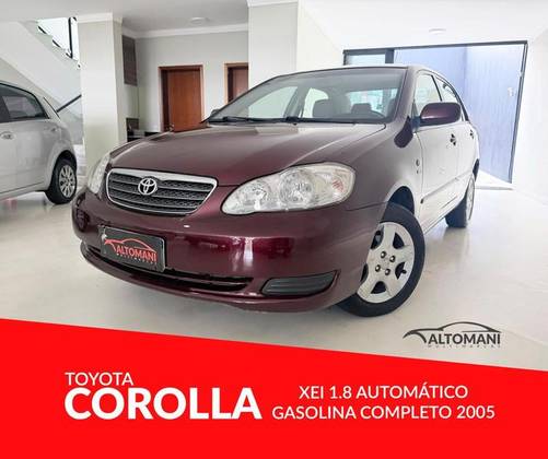 TOYOTA COROLLA 1.8 XEI 16V GASOLINA 4P AUTOMÁTICO