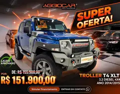 TROLLER T4 3.2 TGV 4X4 20V TURBO INTERCOOLER DIESEL 2P MANUAL TROLLER T4 3.2 TGV 4X4 20V TURBO INTERCOOLER DIESEL 2P MANUAL