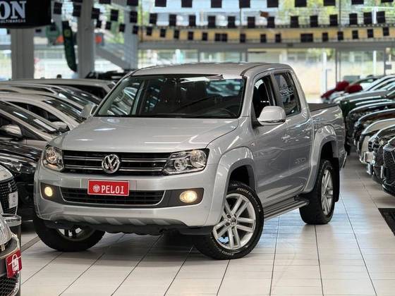 VOLKSWAGEN AMAROK 2.0 HIGHLINE 4X4 CD 16V TURBO INTERCOOLER DIESEL 4P AUTOMÁTICO