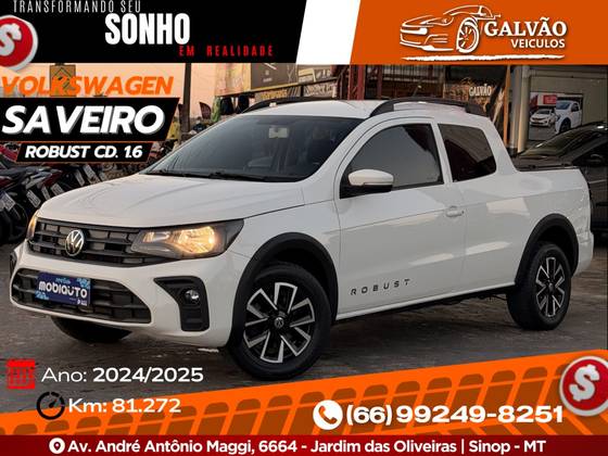 VOLKSWAGEN SAVEIRO 1.6 MSI ROBUST CD 16V FLEX 2P MANUAL