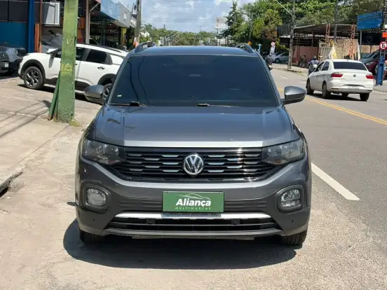 VOLKSWAGEN-T-CROSS-1.0 200 TSI TOTAL FLEX COMFORTLINE AUTOMÁTICO VOLKSWAGEN-T-CROSS-2020