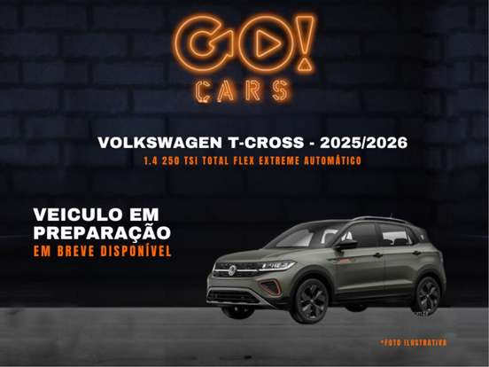VOLKSWAGEN-T-CROSS-1.4 250 TSI TOTAL FLEX EXTREME AUTOMÁTICO VOLKSWAGEN-T-CROSS-2025