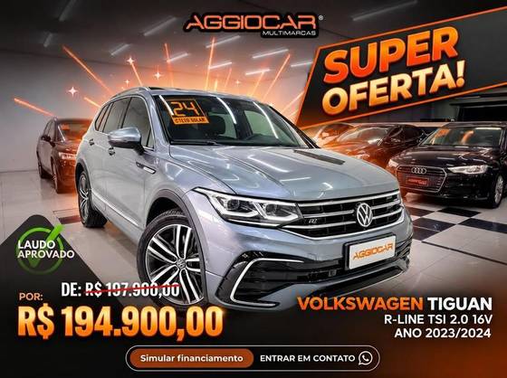 VOLKSWAGEN TIGUAN 2.0 300 TSI GASOLINA ALLSPACE R-LINE AUTOMÁTICO