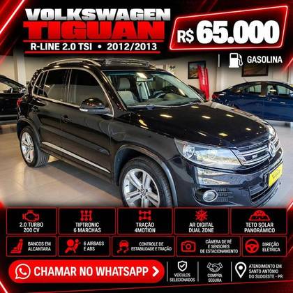 VOLKSWAGEN TIGUAN 2.0 TSI R-LINE 16V TURBO GASOLINA 4P TIPTRONIC