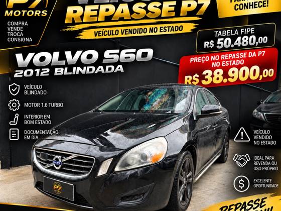 VOLVO S60 2.0 T5 DYNAMIC GASOLINA 4P AUTOMÁTICO