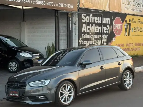 AUDI-A3-1.8 TFSI SPORTBACK 16V GASOLINA 4P AUTOMÁTICO AUDI-A3-2013