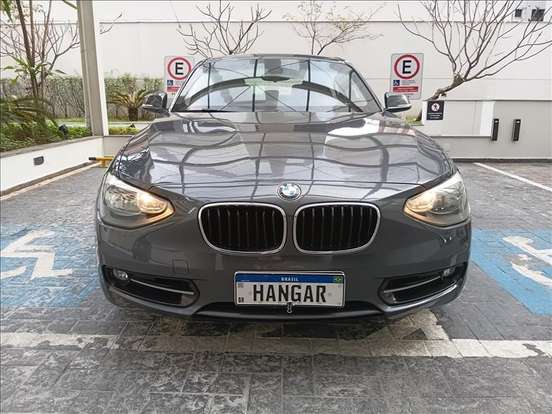 BMW-118i-1.6 SPORT GP 16V TURBO GASOLINA 4P AUTOMÁTICO BMW-118i-2012
