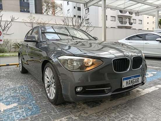 BMW-118i-1.6 SPORT GP 16V TURBO GASOLINA 4P AUTOMÁTICO BMW-118i-2012