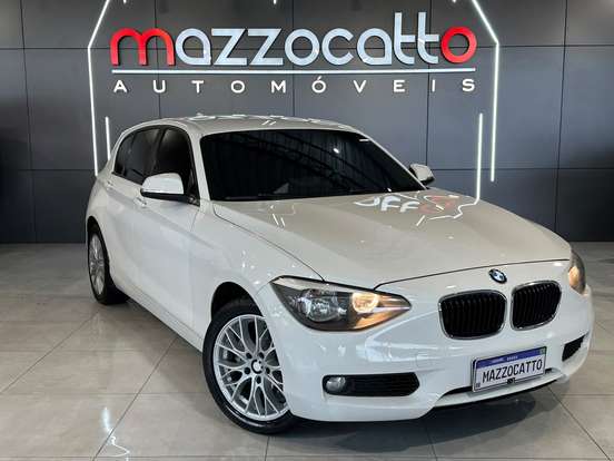 BMW-118i-1.6 SPORT GP 16V TURBO GASOLINA 4P AUTOMÁTICO BMW-118i-2014