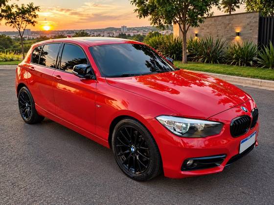 BMW 120i 2.0 16V SPORT ACTIVEFLEX 4P AUTOMÁTICO