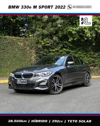 BMW 330e 2.0 16V TURBO HÍBRIDO M SPORT AUTOMÁTICO