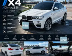 BMW X4 2.0 28I X LINE 4X4 16V TURBO GASOLINA 4P AUTOMÁTICO BMW X4 2.0 28I X LINE 4X4 16V TURBO GASOLINA 4P AUTOMÁTICO