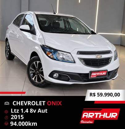 CHEVROLET ONIX 1.4 MPFI LTZ 8V FLEX 4P AUTOMÁTICO