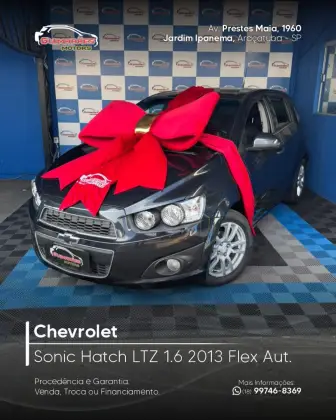 CHEVROLET SONIC 1.6 LTZ 16V FLEX 4P AUTOMÁTICO