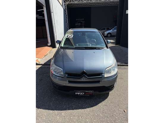 CITROËN-C4-2.0 EXCLUSIVE 16V FLEX 4P AUTOMÁTICO CITROËN-C4-2008