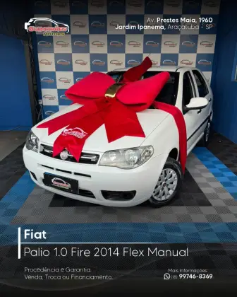FIAT PALIO 1.0 MPI FIRE ECONOMY 8V FLEX 4P MANUAL