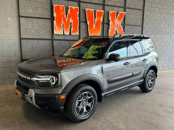 FORD BRONCO SPORT 2.0 ECOBOOST GASOLINA BADLANDS 4X4 SELECTSHIFT