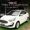 FORD KA 1.5 TI-VCT FLEX SE SEDAN AUTOMÁTICO FORD KA 1.5 TI-VCT FLEX SE SEDAN AUTOMÁTICO