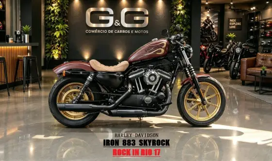 HARLEY-DAVIDSON SPORTSTER IRON 883 
