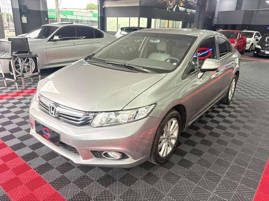 HONDA-CIVIC-1.8 LXS 16V FLEX 4P AUTOMÁTICO HONDA-CIVIC-2013