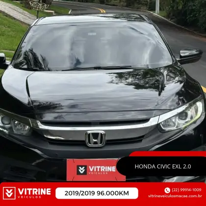 HONDA CIVIC 2.0 16V FLEXONE EXL 4P CVT