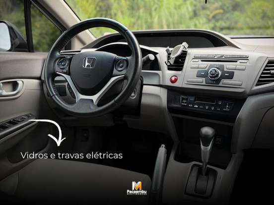 HONDA-CIVIC-2.0 LXR 16V FLEX 4P AUTOMÁTICO HONDA-CIVIC-2013