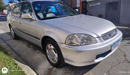 HONDA-CIVIC-1.6 EX 16V GASOLINA 4P AUTOMÁTICO HONDA-CIVIC-1998