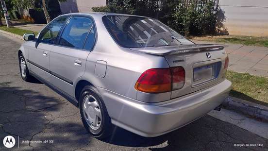 HONDA-CIVIC-1.6 EX 16V GASOLINA 4P AUTOMÁTICO HONDA-CIVIC-1998