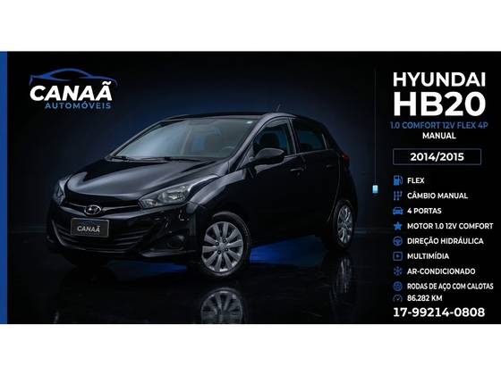 HYUNDAI HB20 1.0 COMFORT 12V FLEX 4P MANUAL