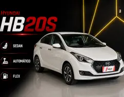 HYUNDAI HB20S 1.6 PREMIUM 16V FLEX 4P AUTOMÁTICO HYUNDAI HB20S 1.6 PREMIUM 16V FLEX 4P AUTOMÁTICO