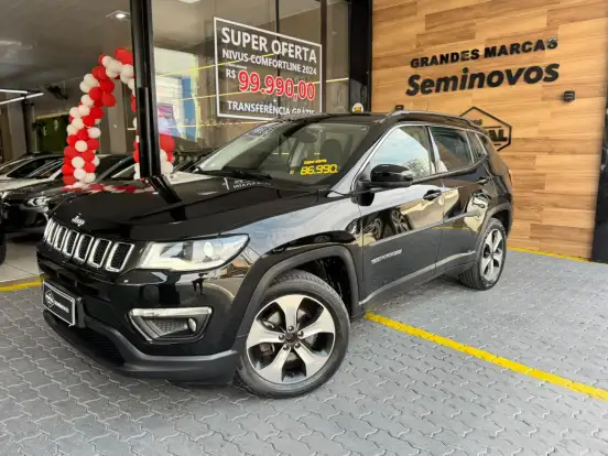 JEEP-COMPASS-2.0 16V FLEX LONGITUDE AUTOMÁTICO JEEP-COMPASS-2017