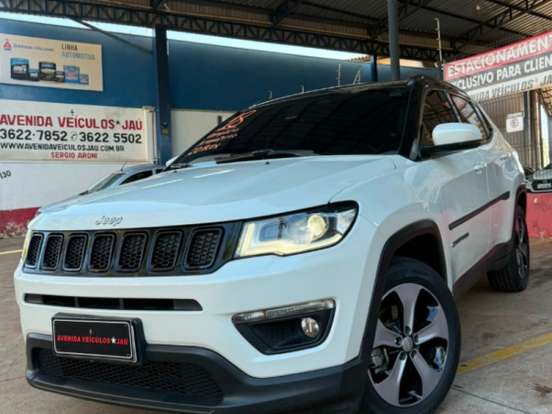 JEEP-COMPASS-2.0 16V FLEX LONGITUDE AUTOMÁTICO JEEP-COMPASS-2018