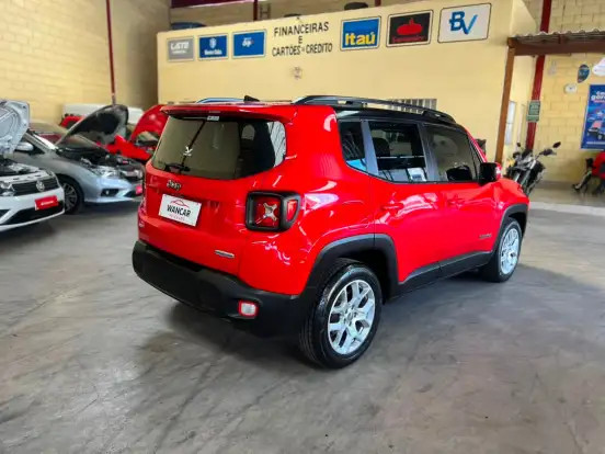 JEEP-RENEGADE-1.8 16V FLEX LONGITUDE 4P AUTOMÁTICO JEEP-RENEGADE-2017