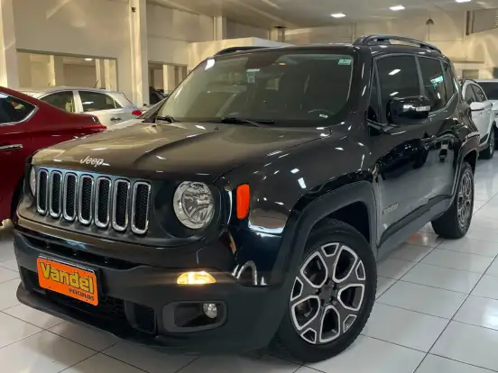JEEP-RENEGADE-1.8 16V FLEX LONGITUDE 4P AUTOMÁTICO JEEP-RENEGADE-2018