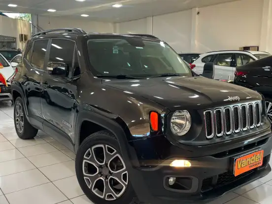 JEEP-RENEGADE-1.8 16V FLEX LONGITUDE 4P AUTOMÁTICO JEEP-RENEGADE-2018