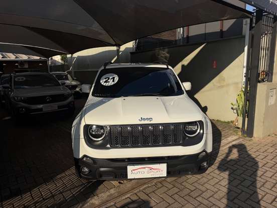 JEEP-RENEGADE-1.8 16V FLEX LONGITUDE 4P AUTOMÁTICO JEEP-RENEGADE-2021