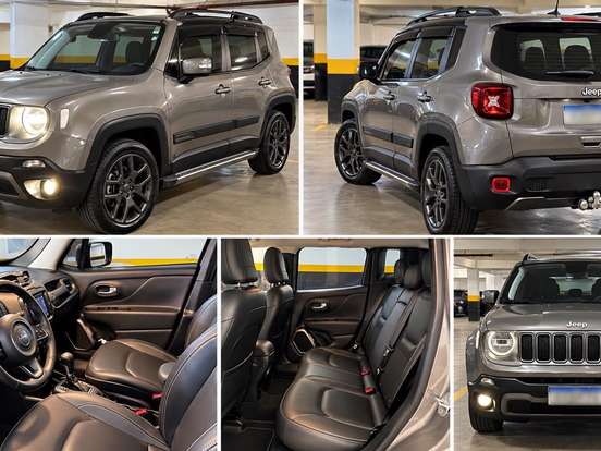 JEEP-RENEGADE-1.8 16V FLEX LIMITED 4P AUTOMÁTICO JEEP-RENEGADE-2021